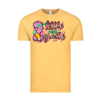 Vintage Mustard little miss 2nd grade Vintage Tee - Zillion Design Studio