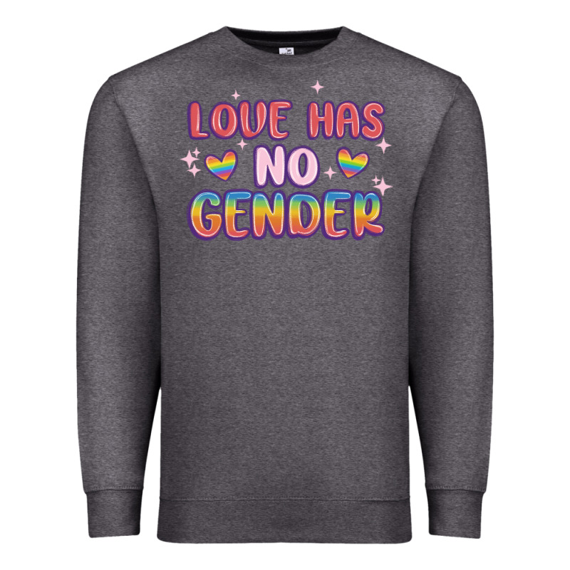 Love No Gender Premium Sweatshirt by MaliasSmallBusiness | Teevron