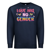Navy love no gender Premium Sweatshirt - MaliasSmallBusiness