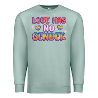 Seafoam love no gender Premium Sweatshirt - MaliasSmallBusiness