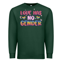 Sports Green love no gender Premium Sweatshirt - MaliasSmallBusiness