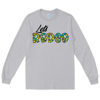 Moon Dust let's rodeo Long Sleeve Tee - CowhideDigitalArt