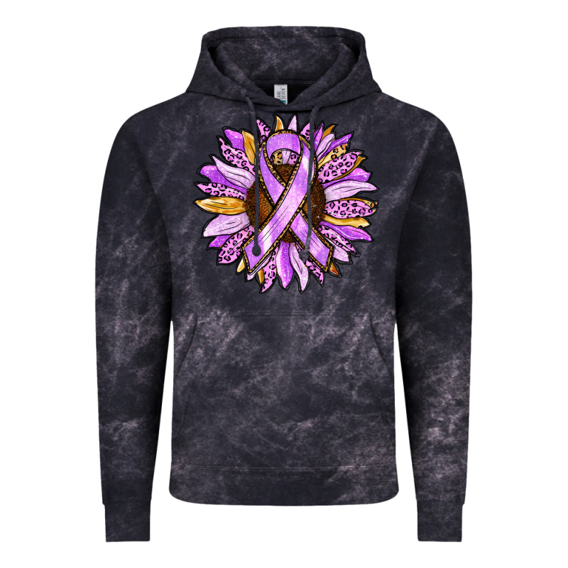 Cancer Awareness Sunflower Vintage Hoodie by RanaPortraitStore | Teevron