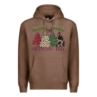Chestnut rocking around the christmas tree Premium Hoodie - MaliasSmallBusiness