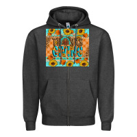 Charcoal Heather Thanksgiving Turkey Zipper Hoodie - Artiststas