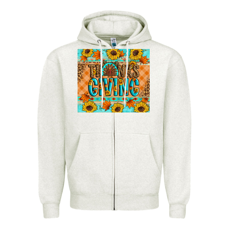 Thanksgiving Turkey Zipper Hoodie by Artiststas | Teevron