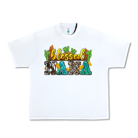 White blessed nana Urban Heavy Tee - Zillion Design Studio