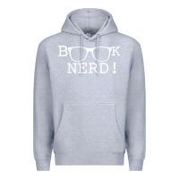 Heather Grey b k Nerd! Premium Hoodie - Bettercallsaul