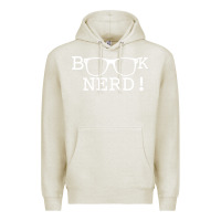 Oatmeal Heather b k Nerd! Premium Hoodie - Bettercallsaul