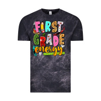 Cloud Black first grade energy Vintage Tee - texasbilliewilder