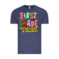 Vintage Denim first grade energy Vintage Tee - texasbilliewilder