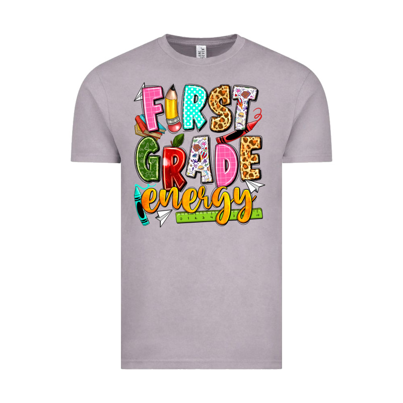 First Grade Energy Vintage Tee by texasbilliewilder | Teevron