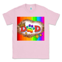 Bubblegum Pink lgbtq dad and paw Classic Tee - HRA Design Shop
