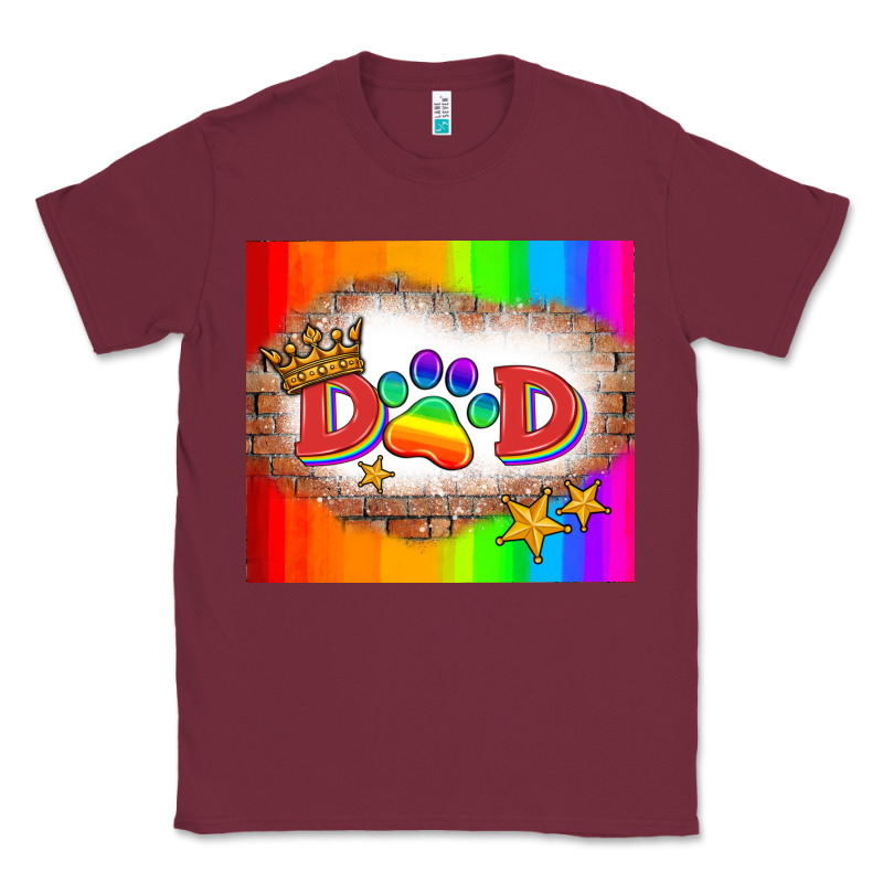 Lgbtq Dad And Paw Classic Tee by HRA Design Shop | Teevron