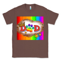 Chestnut lgbtq dad and paw Classic Tee - HRA Design Shop