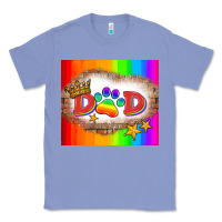 Colony Blue lgbtq dad and paw Classic Tee - HRA Design Shop