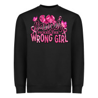 Black cancer picked the wrong girl Heavyweight Sweatshirt - RanaPortraitStore