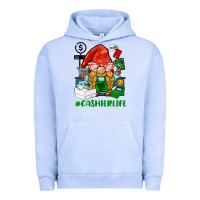 Pigment Grape Ice cashier  life gnome Urban Hoodie - BarkalooDesign