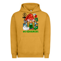 Pigment Peanut Butter cashier  life gnome Urban Hoodie - BarkalooDesign