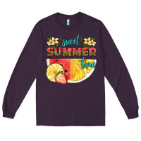Plum sweet summer time Long Sleeve Tee - HRA Design Shop