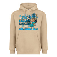 Mushroom im freakin freezin christmas 2023 Heavyweight Hoodie - NancyCooperArtShop