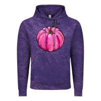 Cloud Purple Breast Cancer Awareness Pink Pumpkin Vintage Hoodie - RanaPortraitStore