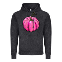 Breast Cancer Awareness Pink Pumpkin Vintage Hoodie | Teevron