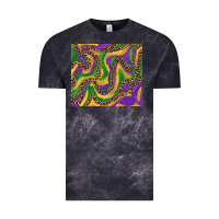 Cloud Black mardi gras tumbler Vintage Tee - RanaPortraitStore