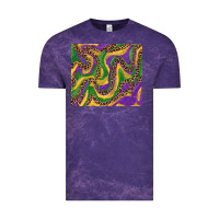 Cloud Purple mardi gras tumbler Vintage Tee - RanaPortraitStore