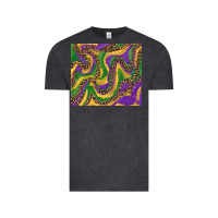 Vintage Black mardi gras tumbler Vintage Tee - RanaPortraitStore
