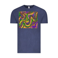 Vintage Denim mardi gras tumbler Vintage Tee - RanaPortraitStore