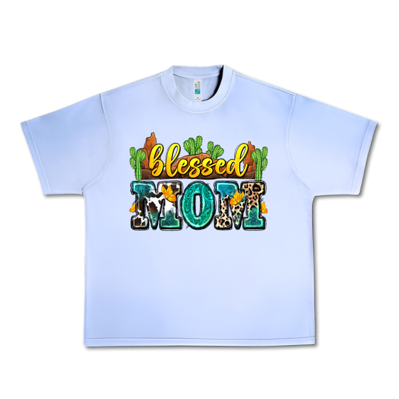 Blessed Mom Urban Heavy Tee by Zillion Design Studio | Teevron