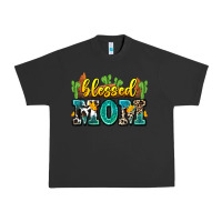 Pigment Black blessed mom Urban Heavy Tee - Zillion Design Studio