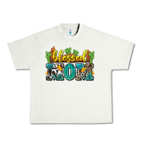 Pistachio blessed mom Urban Heavy Tee - Zillion Design Studio