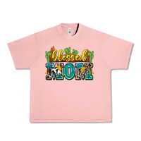 Salmon blessed mom Urban Heavy Tee - Zillion Design Studio