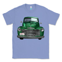 Colony Blue western green truck front view Classic Tee - FaDigitalArtStudio
