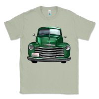 Matcha western green truck front view Classic Tee - FaDigitalArtStudio