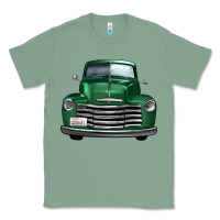 Sage western green truck front view Classic Tee - FaDigitalArtStudio