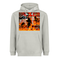 Moon Dust Western Firefighters With Thin Red Line Heavyweight Hoodie - LillyAllenDesigns