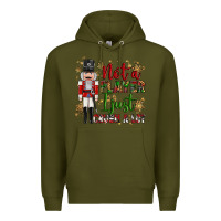 Army Green not player i just crush a lot nutcracker Premium Hoodie - MaliasSmallBusiness