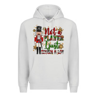 Dove Grey not player i just crush a lot nutcracker Premium Hoodie - MaliasSmallBusiness