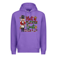 Purple not player i just crush a lot nutcracker Premium Hoodie - MaliasSmallBusiness