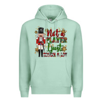 Seafoam not player i just crush a lot nutcracker Premium Hoodie - MaliasSmallBusiness