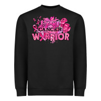 Black breast cancer warrior Heavyweight Sweatshirt - RanaPortraitStore