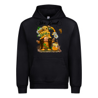 Black bee kind gnome Urban Hoodie - BarkalooDesign