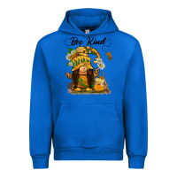 Cobalt bee kind gnome Urban Hoodie - BarkalooDesign