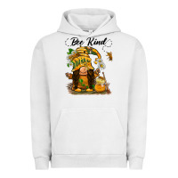 Pigment Lunar Rock bee kind gnome Urban Hoodie - BarkalooDesign