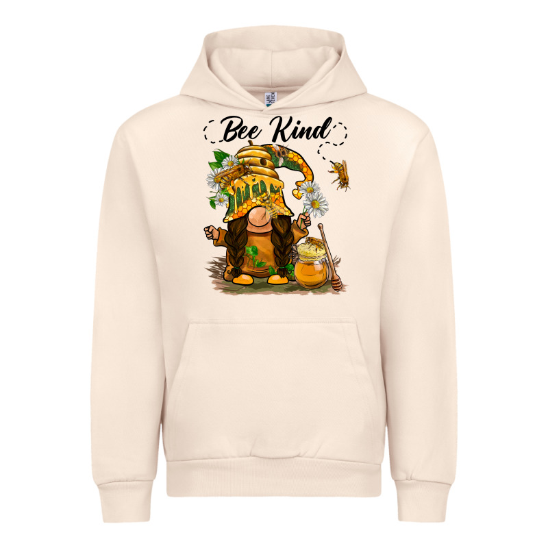 Bee Kind Gnome Urban Hoodie by BarkalooDesign | Teevron