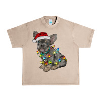 French Oak christmas french bulldog Urban Heavy Tee - RanaPortraitStore
