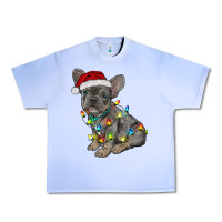 Grape Ice christmas french bulldog Urban Heavy Tee - RanaPortraitStore